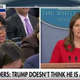 April Ryan and Sarah Huckabee Sanders